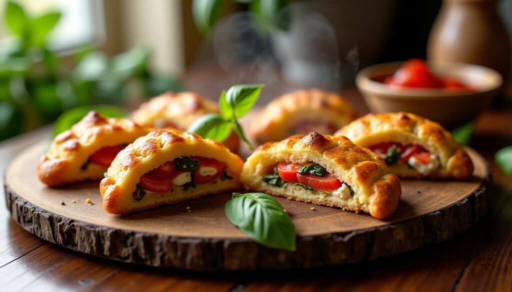Chaussons italiens : la recette simple et savoureuse pour un apéritif ou une entrée réussie