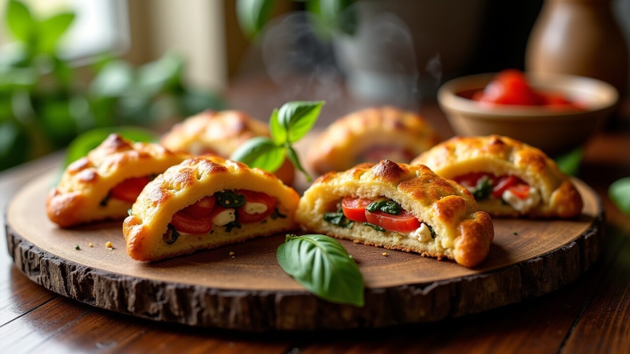 Chaussons italiens : la recette simple et savoureuse pour un apéritif ou une entrée réussie