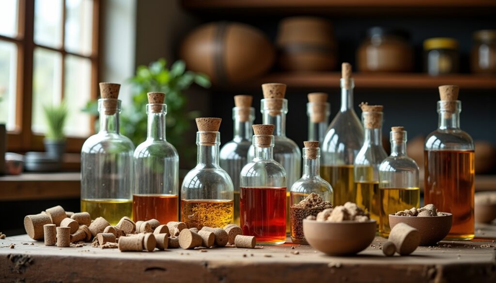 Guide essentiel pour choisir bouteilles et bouchons afin de préserver votre liqueur maison