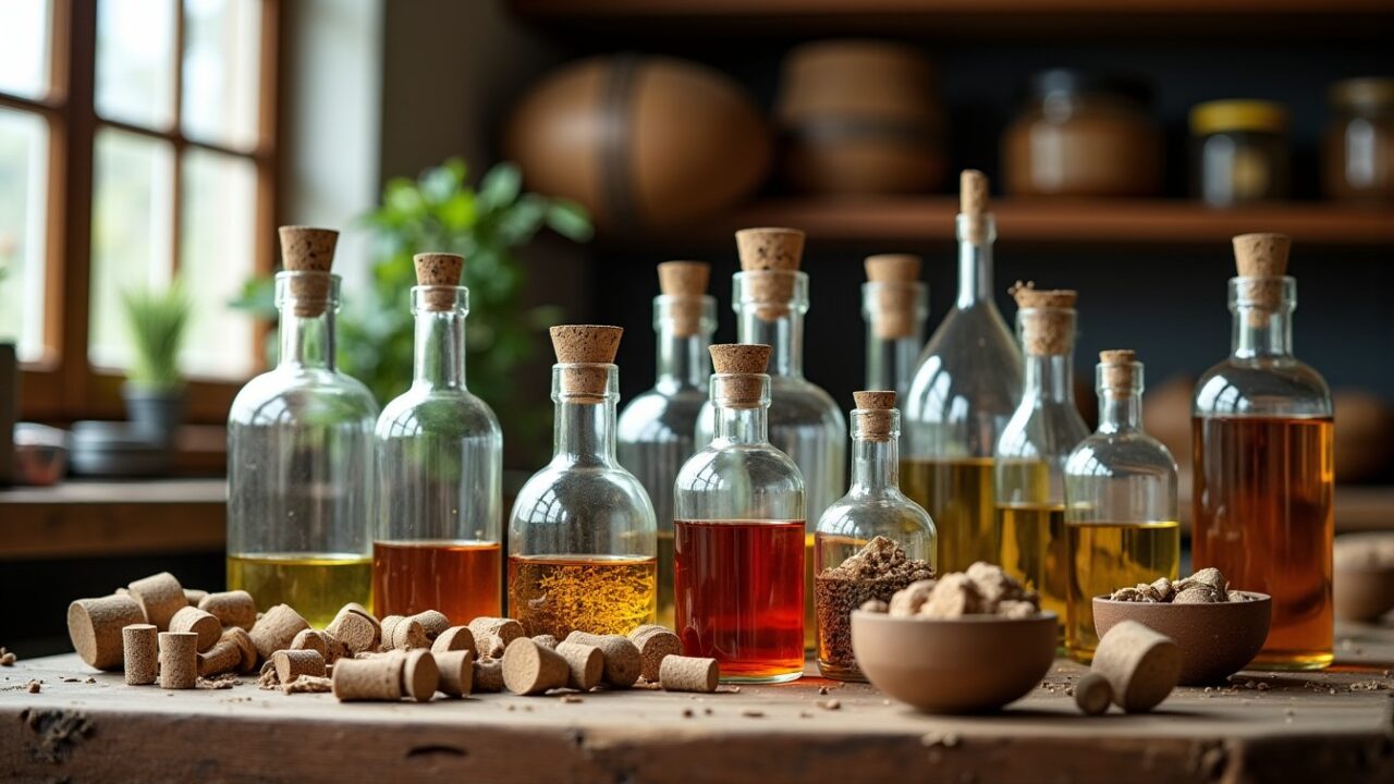Guide essentiel pour choisir bouteilles et bouchons afin de préserver votre liqueur maison