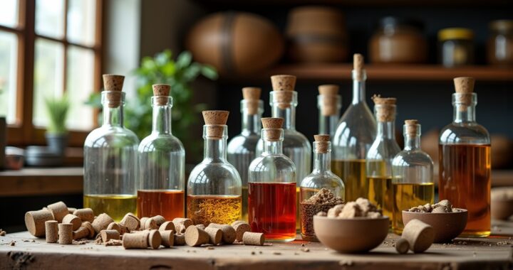 Guide essentiel pour choisir bouteilles et bouchons afin de préserver votre liqueur maison