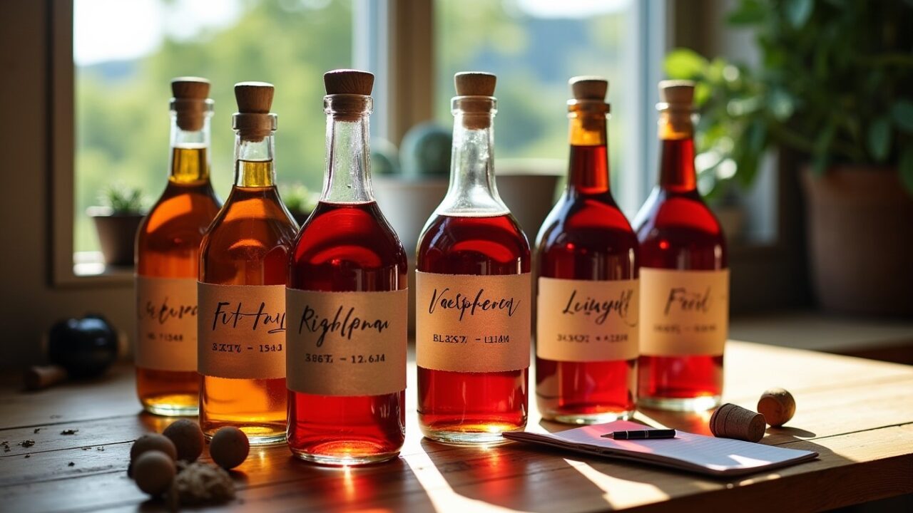 Comment étiqueter et dater vos créations alcoolisées maison pour mieux les savourer