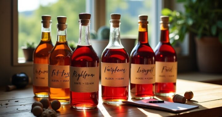 Comment étiqueter et dater vos créations alcoolisées maison pour mieux les savourer