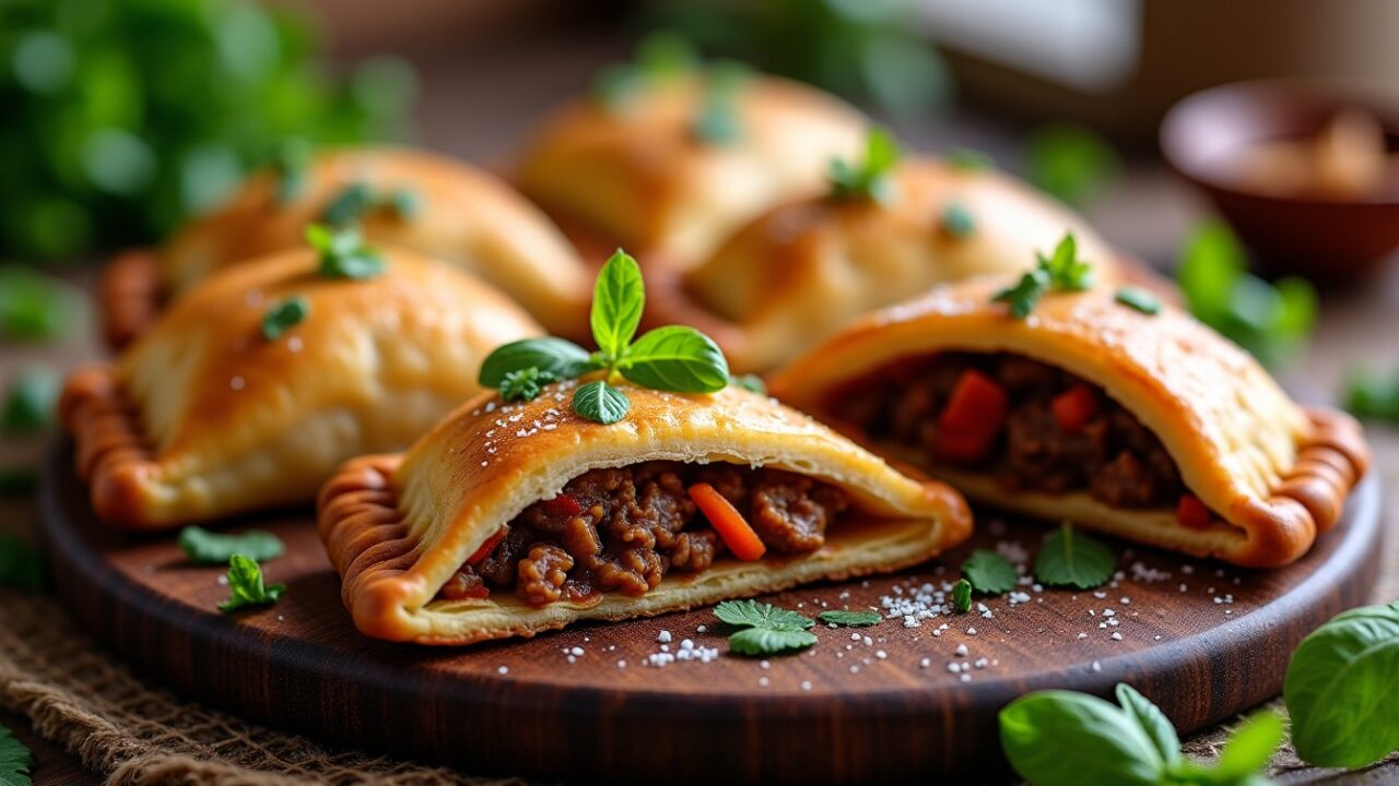 Chaussons italiens à la viande : une recette traditionnelle riche en saveurs