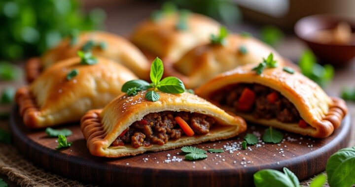 Chaussons italiens à la viande : une recette traditionnelle riche en saveurs