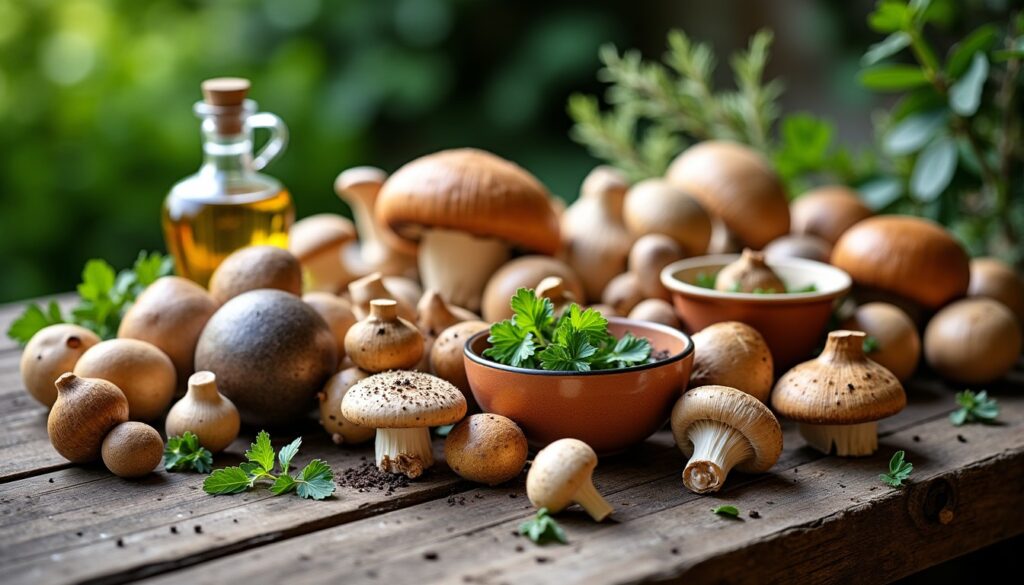 Champignons d'Italie : exploration des variétés, délices culinaires et richesses du terroir
