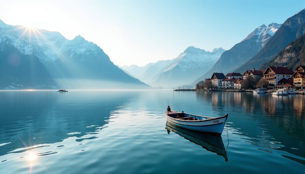 Le Lac Léman : Trésor naturel à la frontière franco-suisse