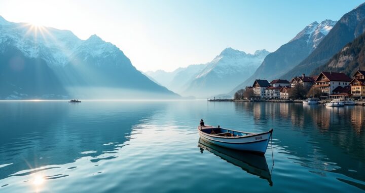 Le Lac Léman : Trésor naturel à la frontière franco-suisse