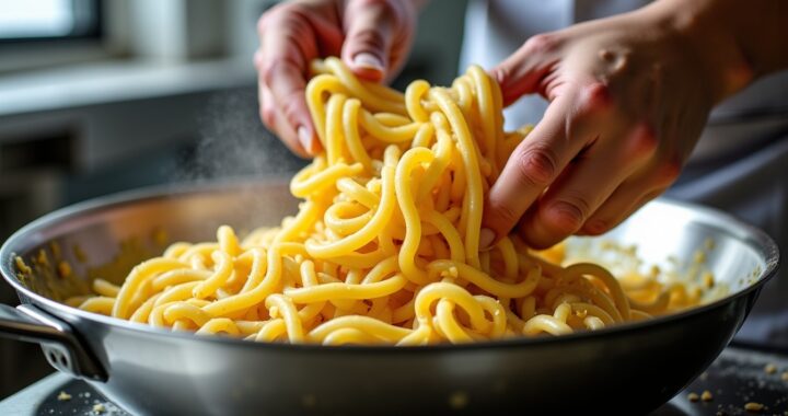 Cacio e pepe : maîtriser l’art de l’émulsion parfaite