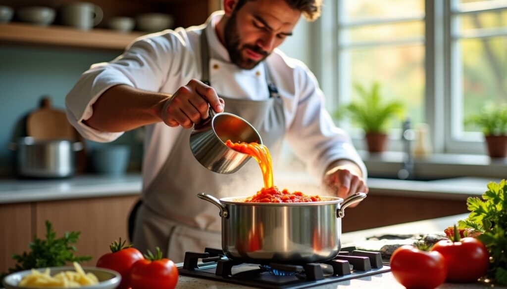 Eau de cuisson des pâtes : le secret naturel qui sublime et lie vos sauces