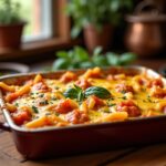 Gratin de pâtes à l'italienne : une recette conviviale, simple et pleine de goût